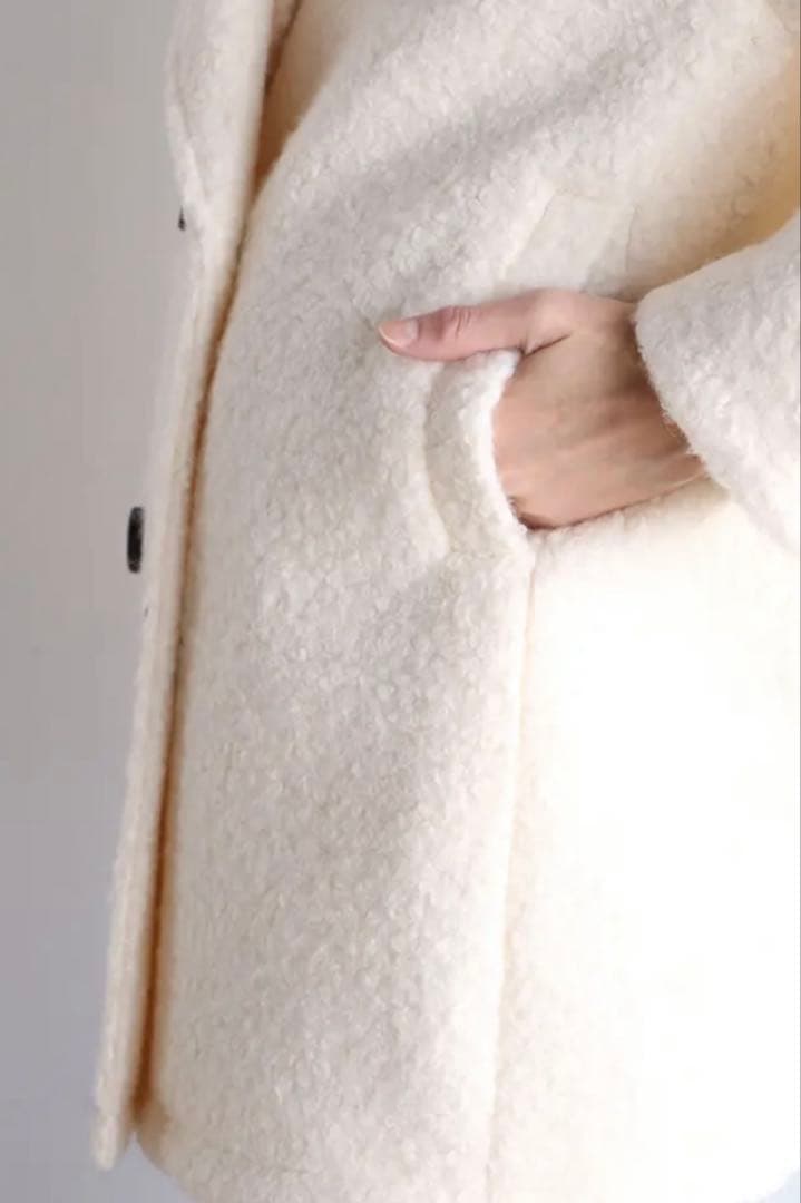 ヤマダヤ　CLOVE ブークレーダウンテーラードコート　新品　最終お値下げ