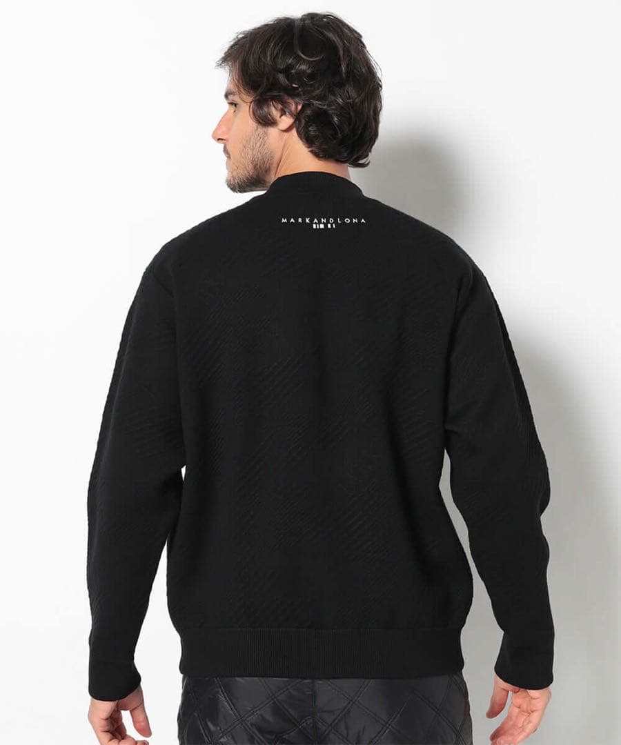 MARK & LONA CD11-CMZK | メンズ ブラック セーター