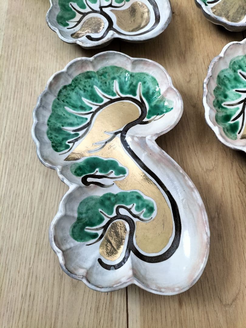 乾山写し 松絵 ひか