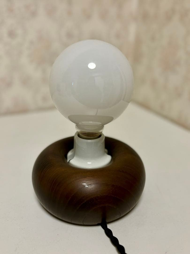 木製 ランプ record 齋藤勝弘 オブジェクトランプ