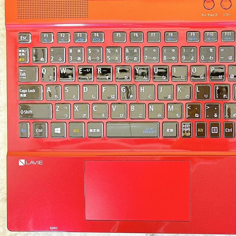 きれいな赤❣ⅰ7✨新品SSD512GB✨ブルーレイ フルHD Win11カメラ付