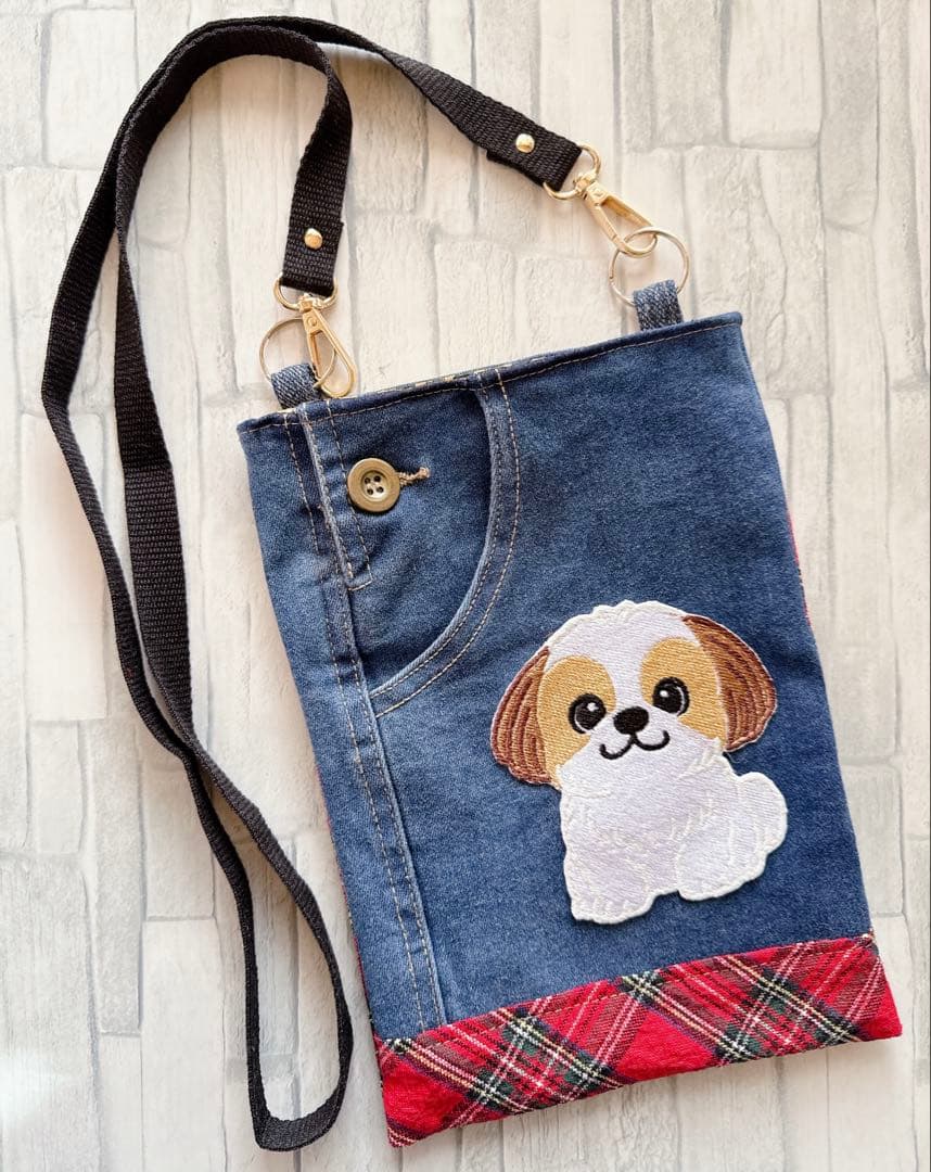 専用　ハンドメイド　刺繍　ダックス　ボストンテリア　キーホルダー