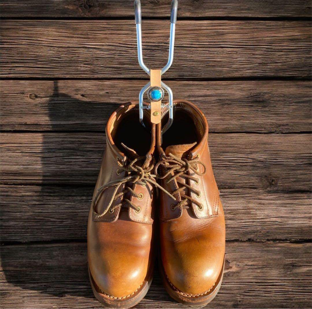 【大人気】 ブーツハンガーラック BOOTS HANGER 革タグ付き 新品