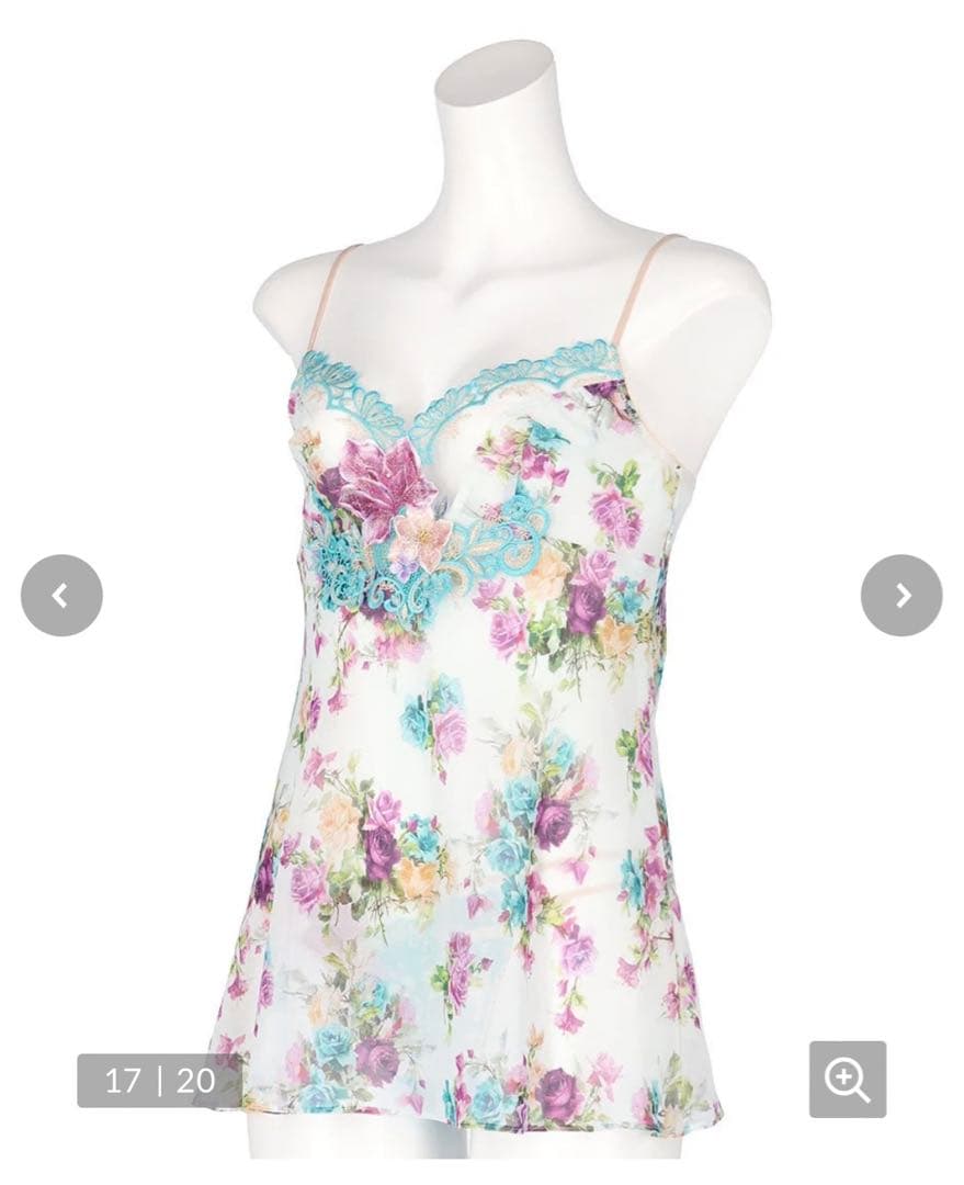 新品タグ付き サルート【最新作】13group Mサイズ キャミソール