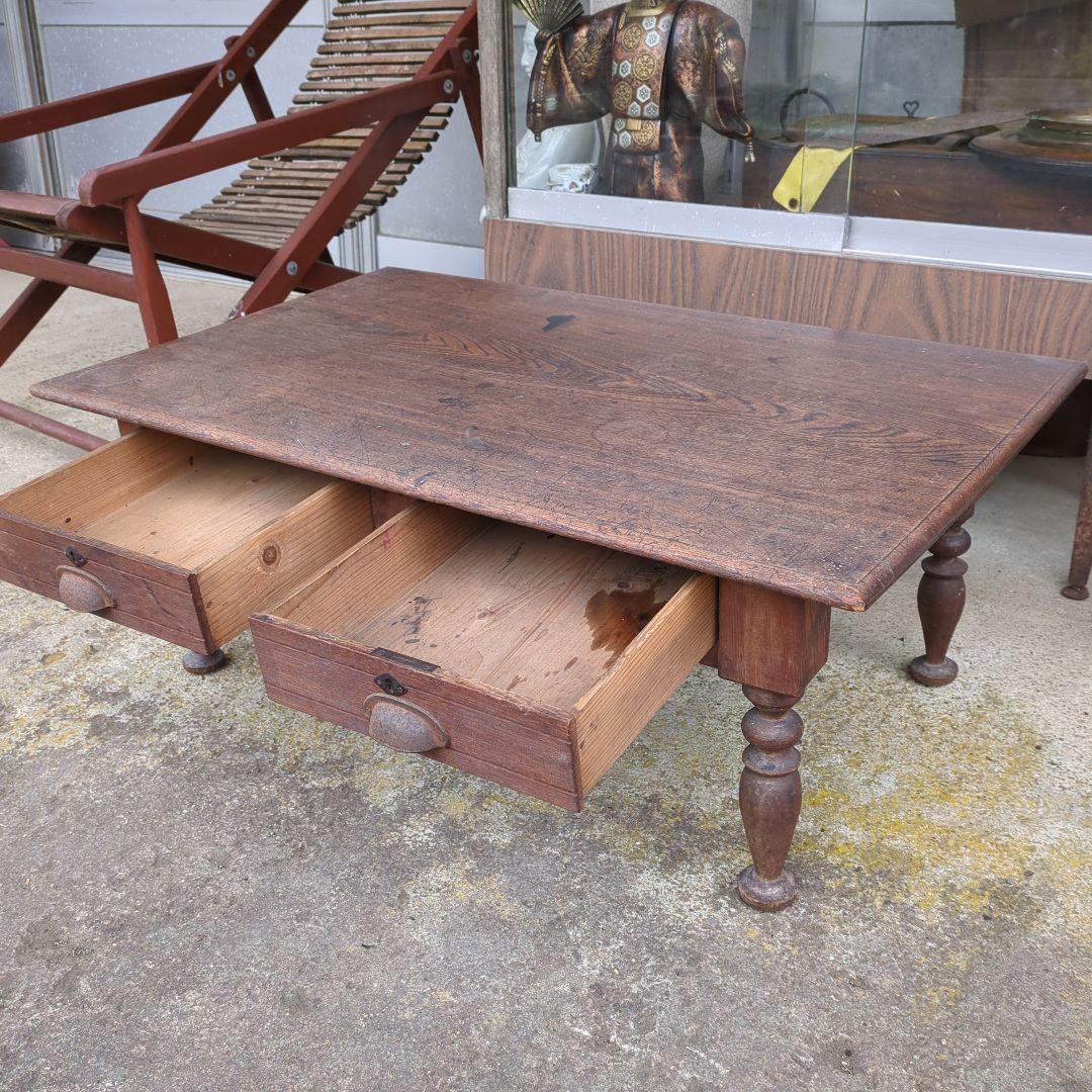 古い机 大正 昭和初期 アンテーク