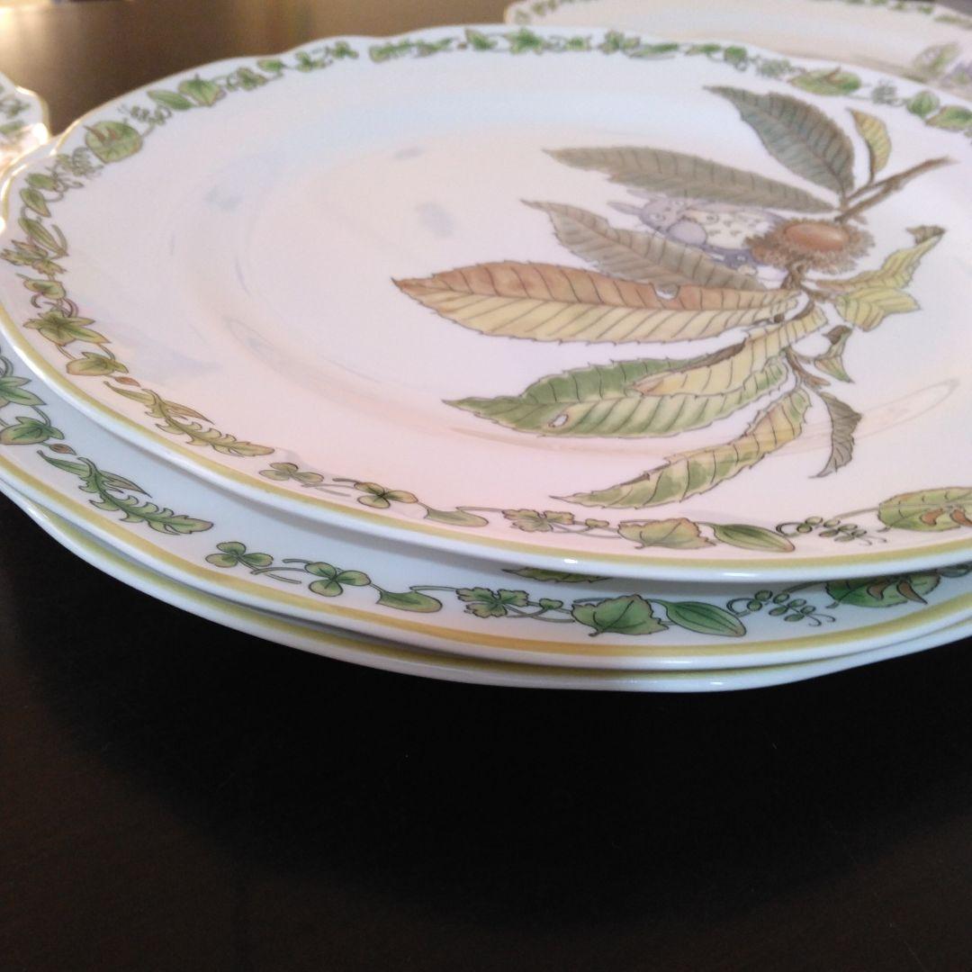 【ジブリ×ノリタケ】大プレートセット　5点