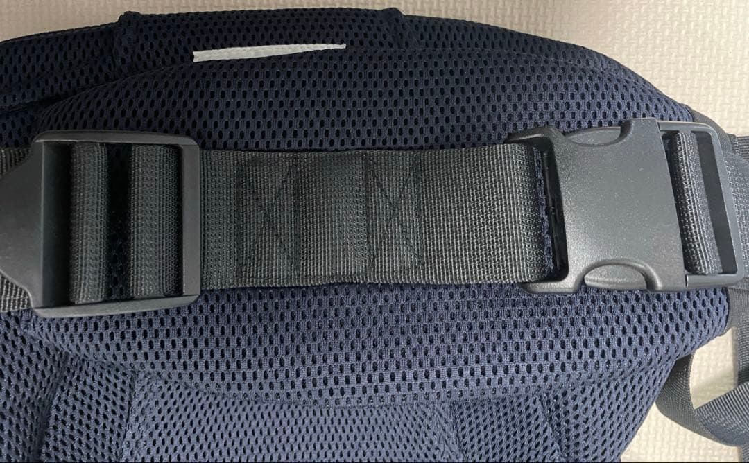 AILEBEBE 抱っこ紐 ネイビーメッシュ キャリアスリー