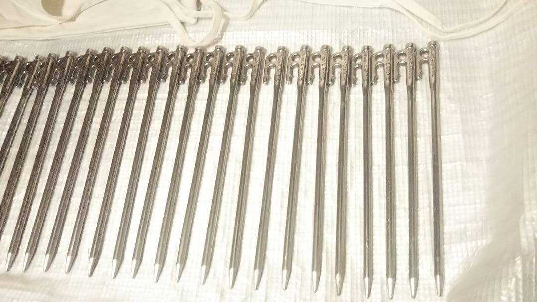 Bush Craft ブッシュクラフト ペグ 30cm 24本