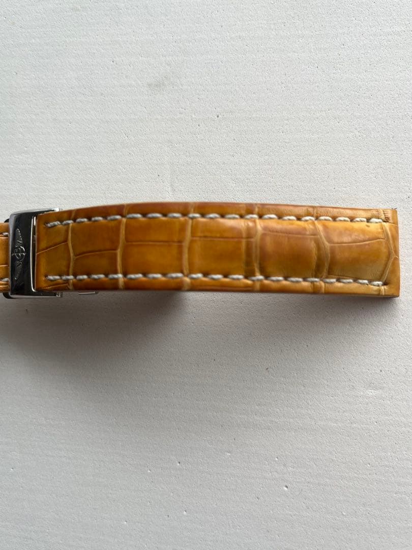 BREITLING クロコレザーベルト ブライトリング　純正
