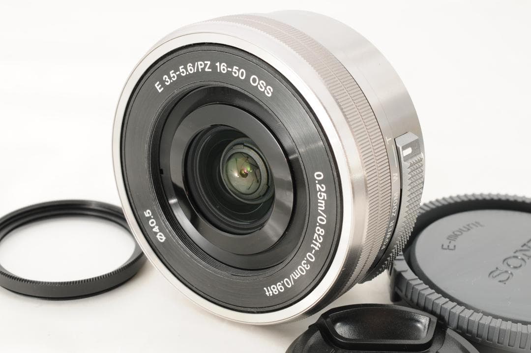 ソニーミラーレス用 Eマウント パワーズームレンズ SELP1650 フィルター