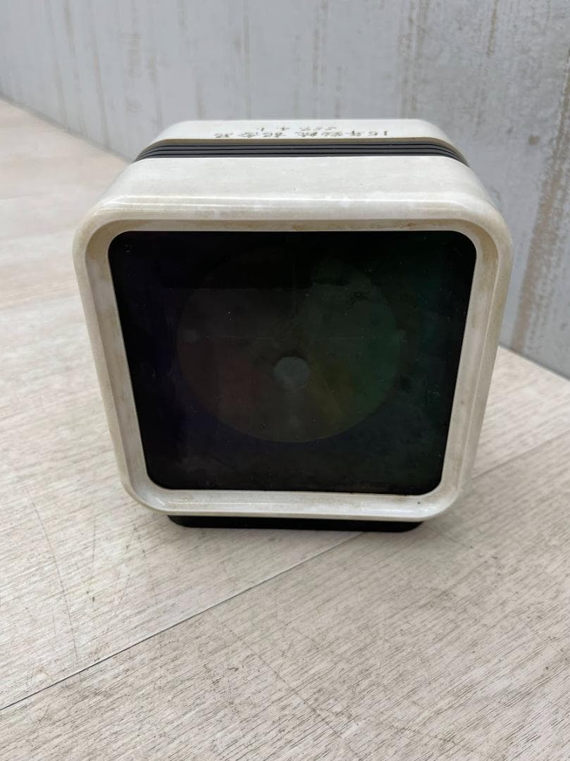 当時物 下田電機 スペクトラム SPR-11 分光時計 スペースエイジ 通電確認