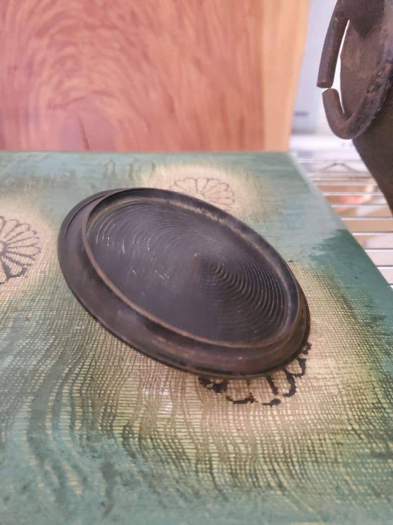 鉄製 茶釜 伝統的デザイン 電熱器 風炉用 茶道具