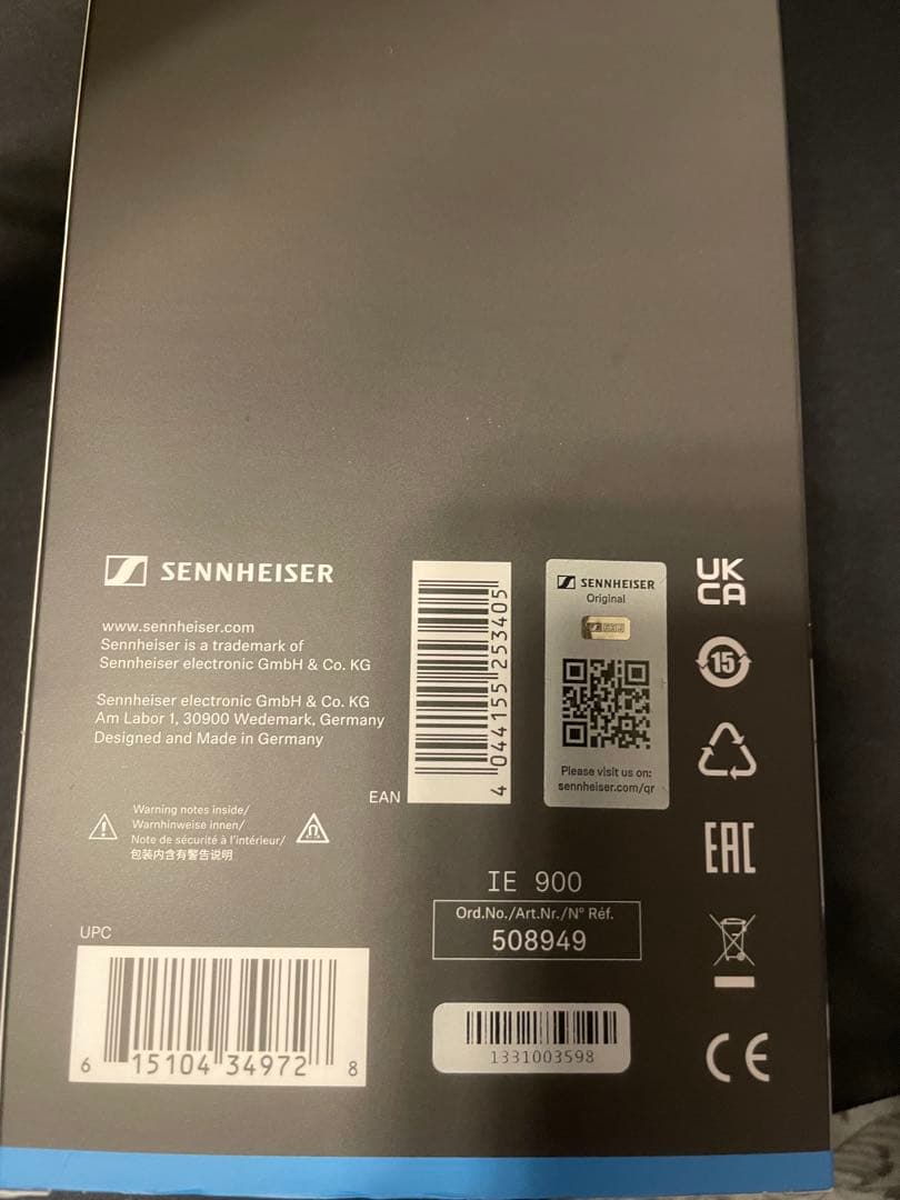 ※ジャンク品 Sennheiser IE 900