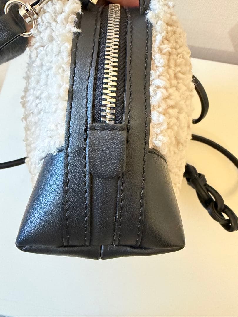 ゆうりんGIANNI CHIARINI ALIFA ボア バッグS