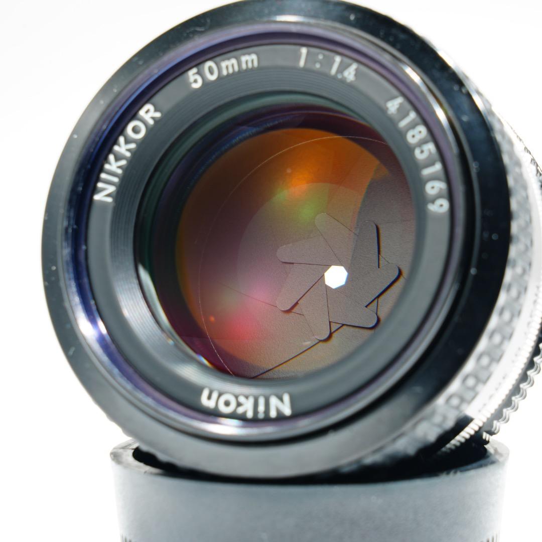 【極美品】動作◎ ニコン　Ai Nikkor 50mm F1.4 169