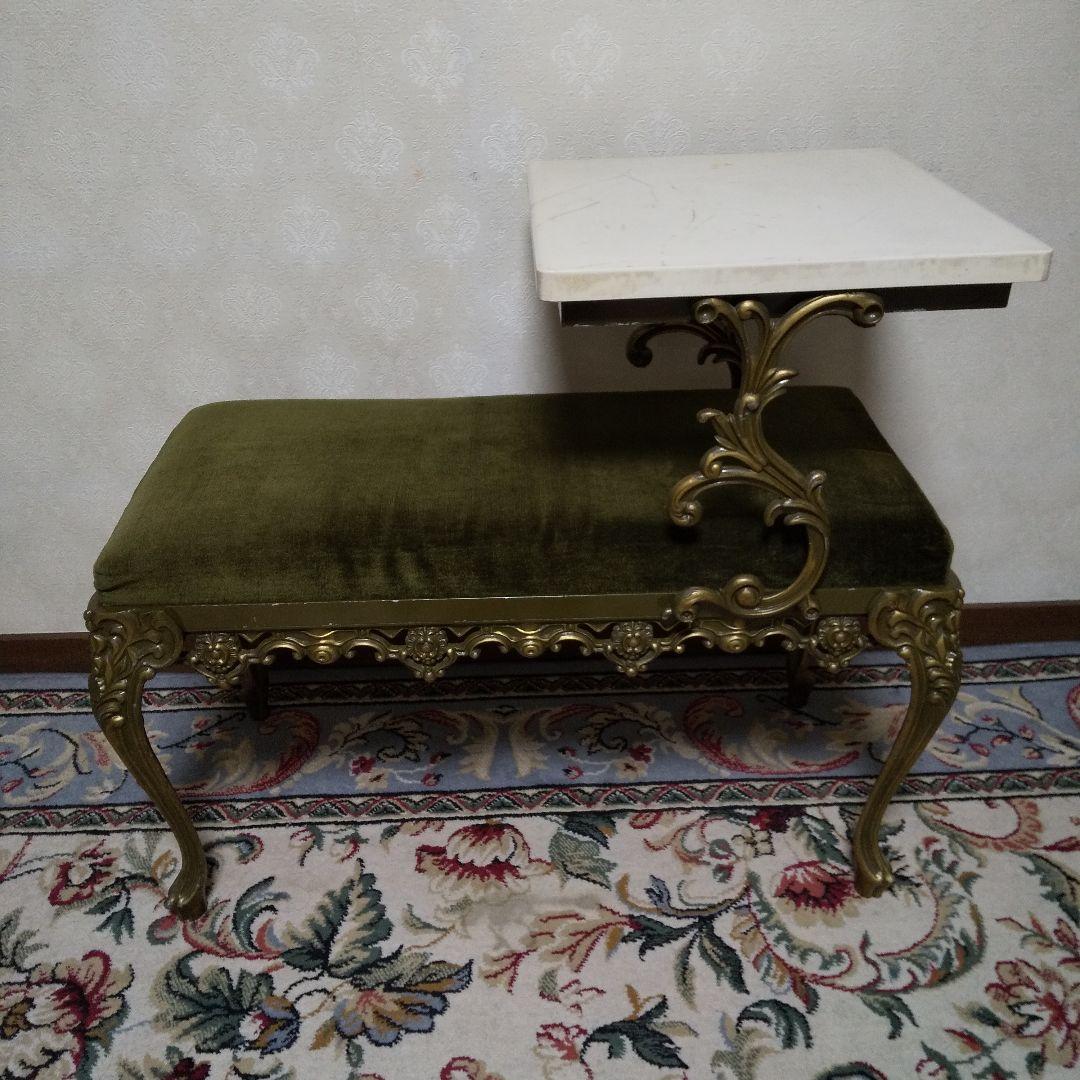 イタリア製 インテリア 猫足 スチール 椅子