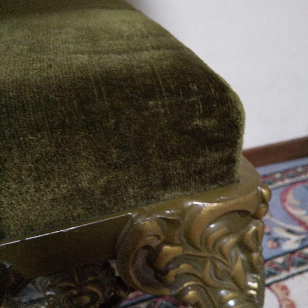 イタリア製 インテリア 猫足 スチール 椅子