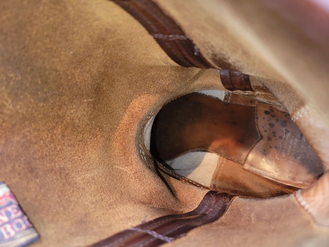 LONE WOLF BOOT　ロンウルフ　ブーツ　　ファーマー　26㎝　茶