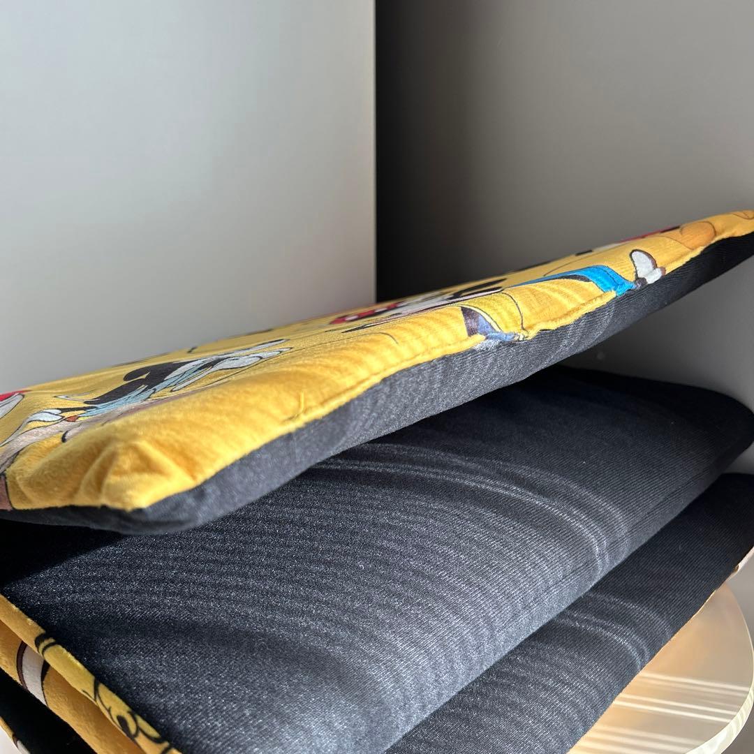 ディズニー Disney ミッキーマウス ミッキー レトロ クッション 座布団