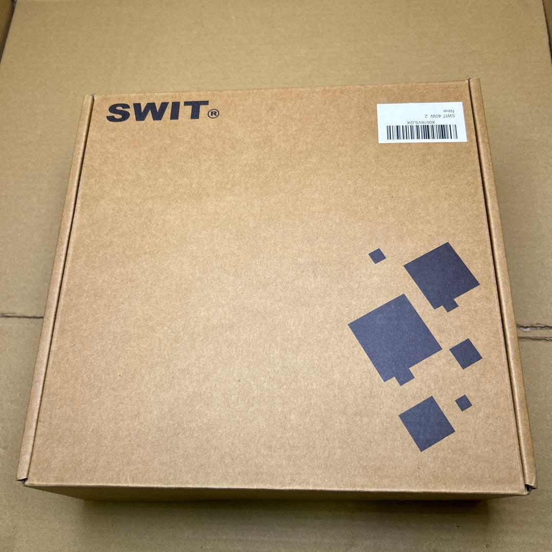 SWIT 40W 小型ポータブルバイカラーSMD LEDパネルライト