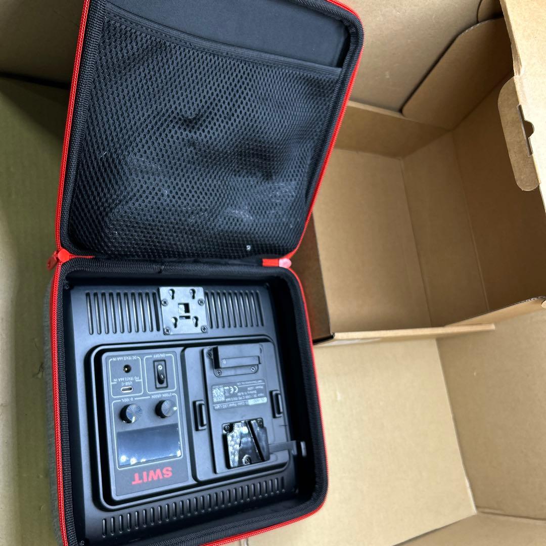 SWIT 40W 小型ポータブルバイカラーSMD LEDパネルライト