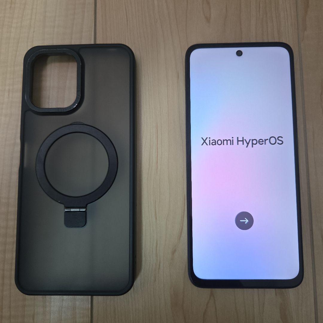 【美品】Redmi 12 5G 128GB SIMフリー ブラック ケース付き