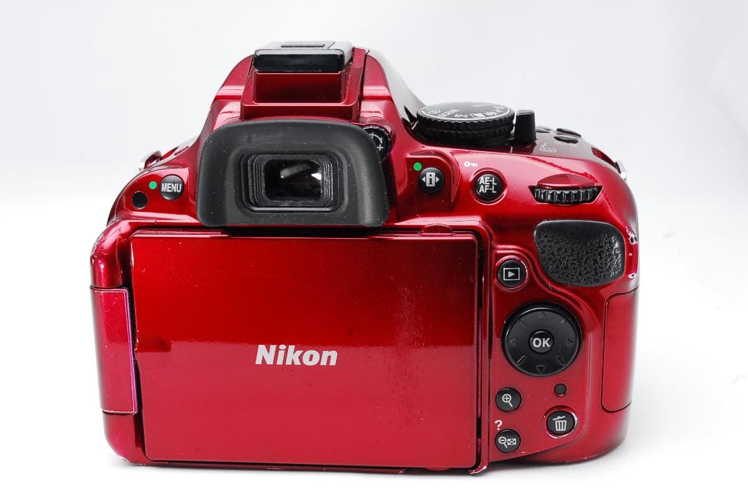Nikon D5200 ♥ダブルレンズ♥希少色レッド♥ニコン♥デジタル一眼レフ