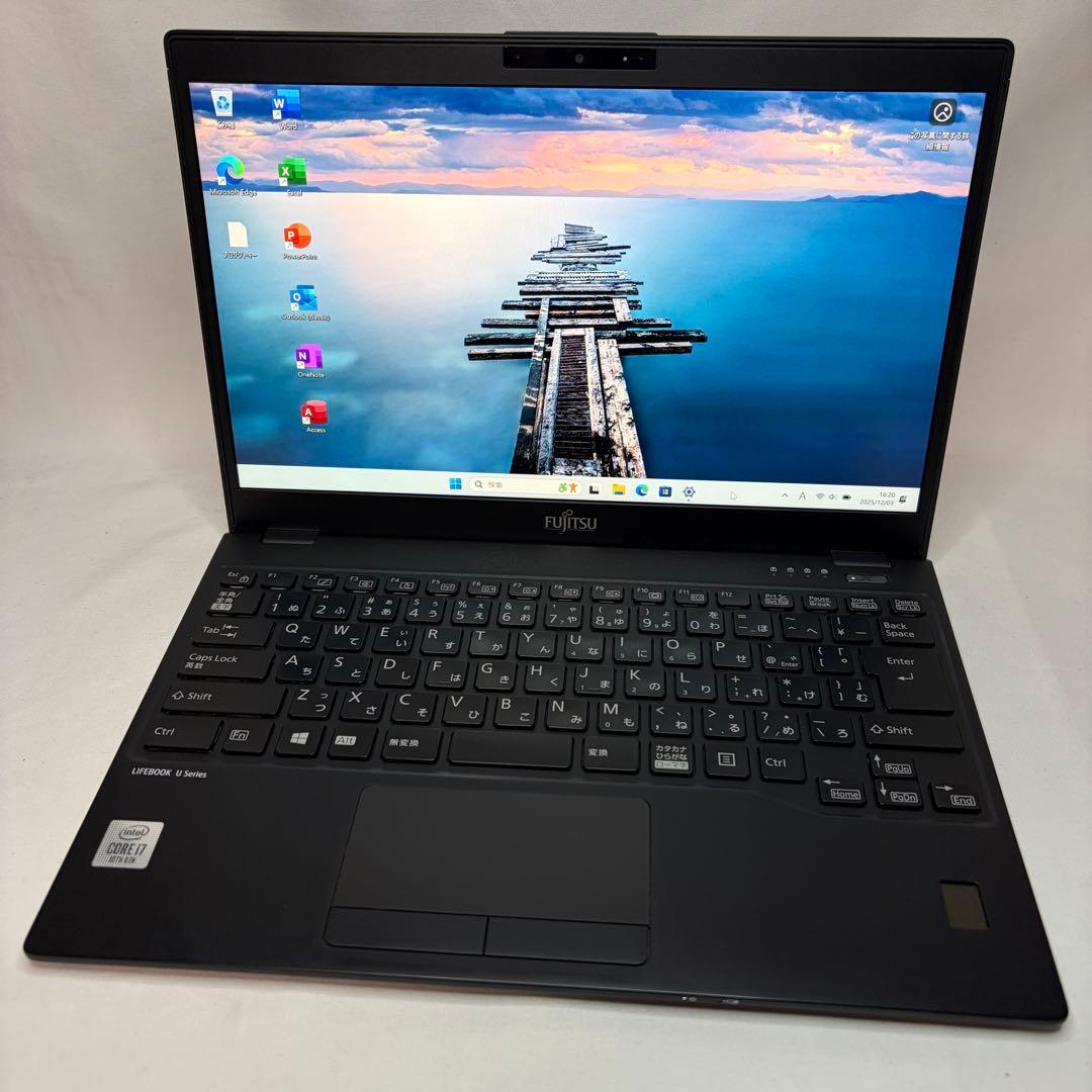 準美品 LIFEBOOK U9310 10世代 i7 16GB LTE オフィス