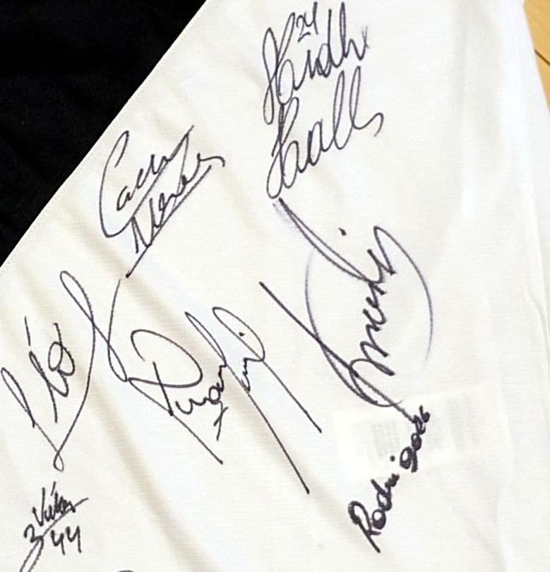 【希少】CR バスコ・ダ・ガマ　選手直筆サイン入りユニフォーム