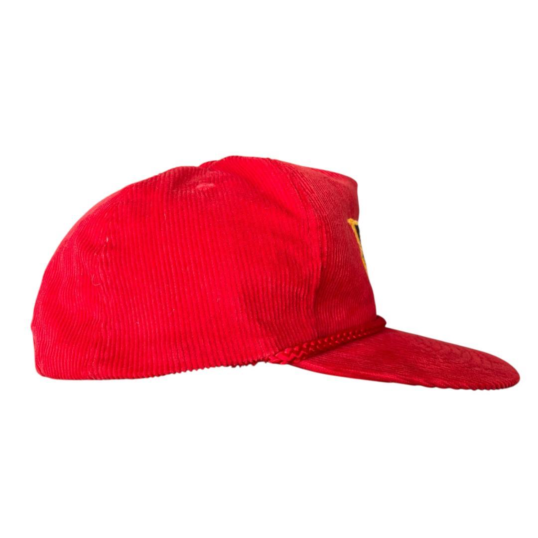 【ニックネーム】激レア　８０s　Ore Ida　コーデュロイ　キャップ