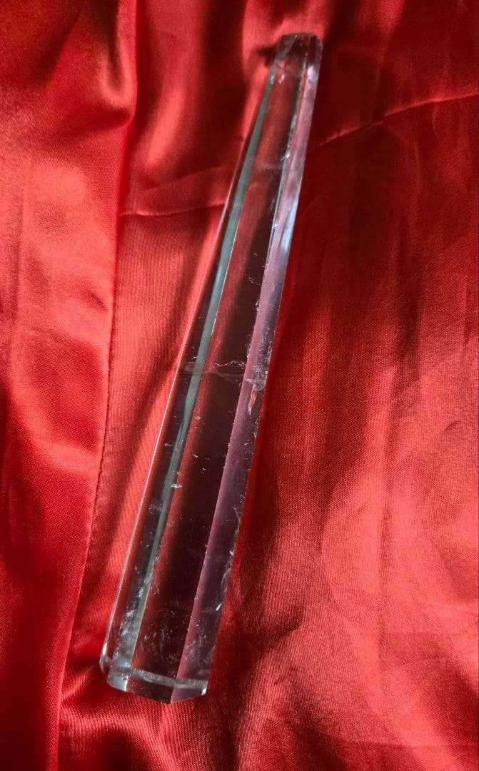 透明クリスタルポイント(レインボー入)