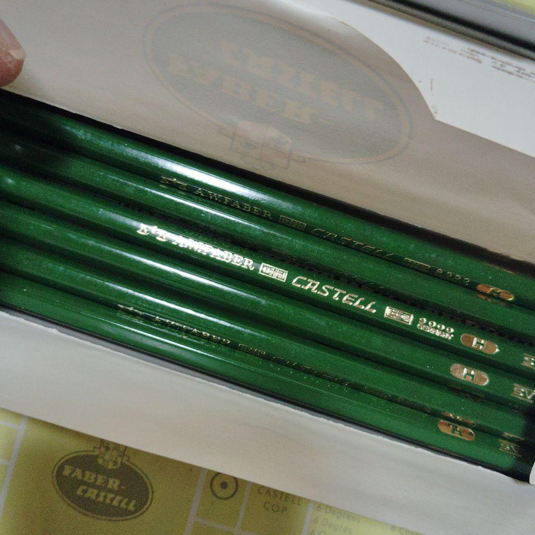 ドイツ A.W.FABER CASTELL 筆箱鉛筆入り