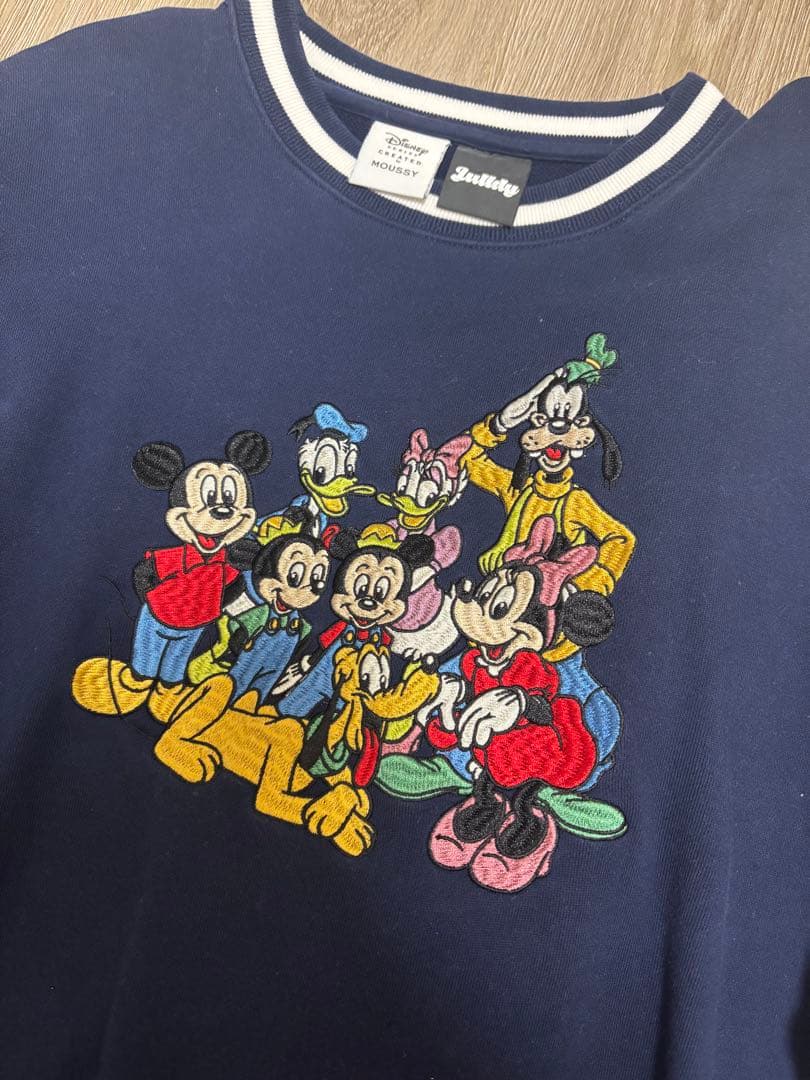 M*i様 MOUSSY×Julidyコラボスウェット　Disney ミッキー　ス