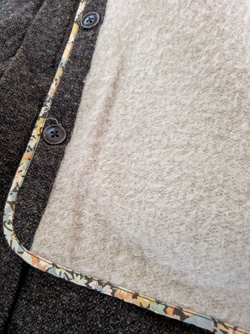 ハグオーワー 　モッズコートライナー付 リバティ CLOTH＆CROSS