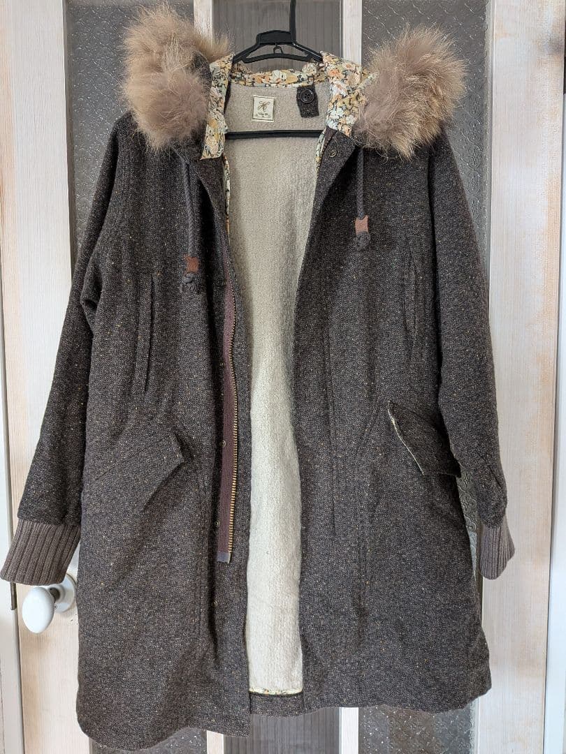 ハグオーワー 　モッズコートライナー付 リバティ CLOTH＆CROSS