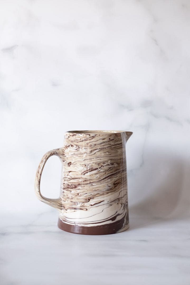 HAY MARBLED JUG ピッチャー　花器　フラワーベース
