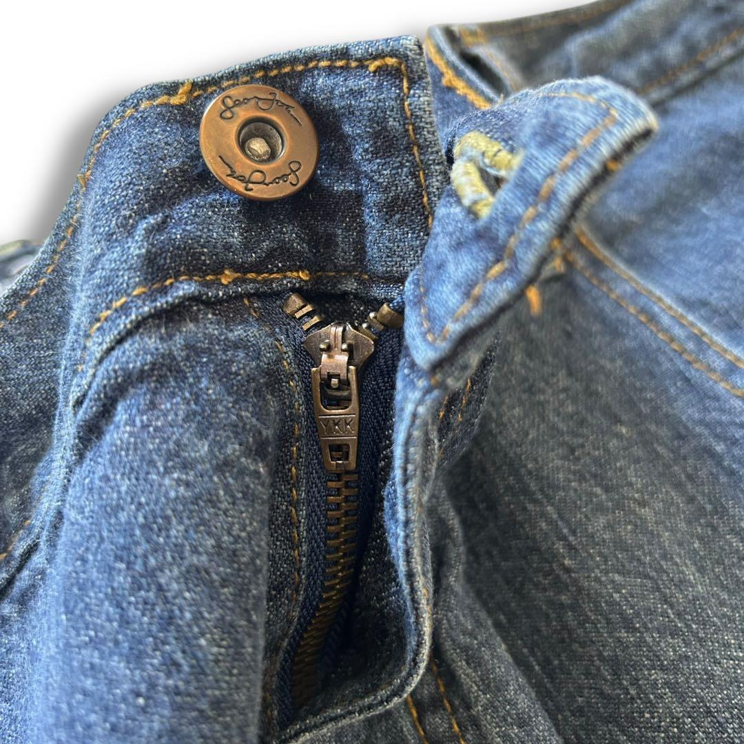 【激レア】ショーンジョン 刺繍 バギー デニム W40 極太 90s Y2K