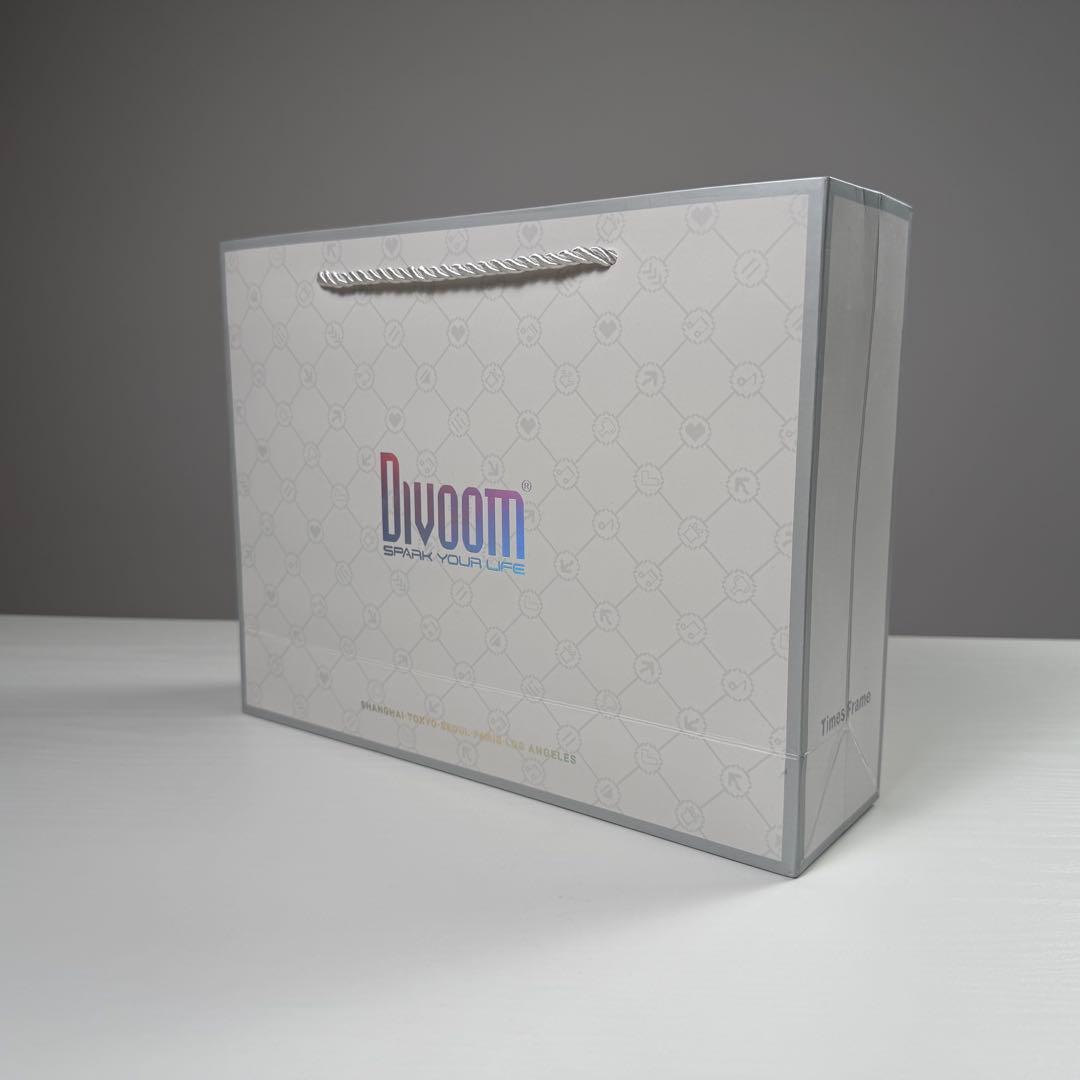 Divoom Times Frame デジタルディスプレイ ブラック