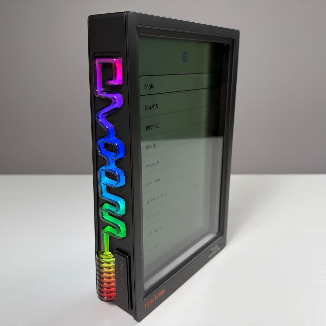 Divoom Times Frame デジタルディスプレイ ブラック