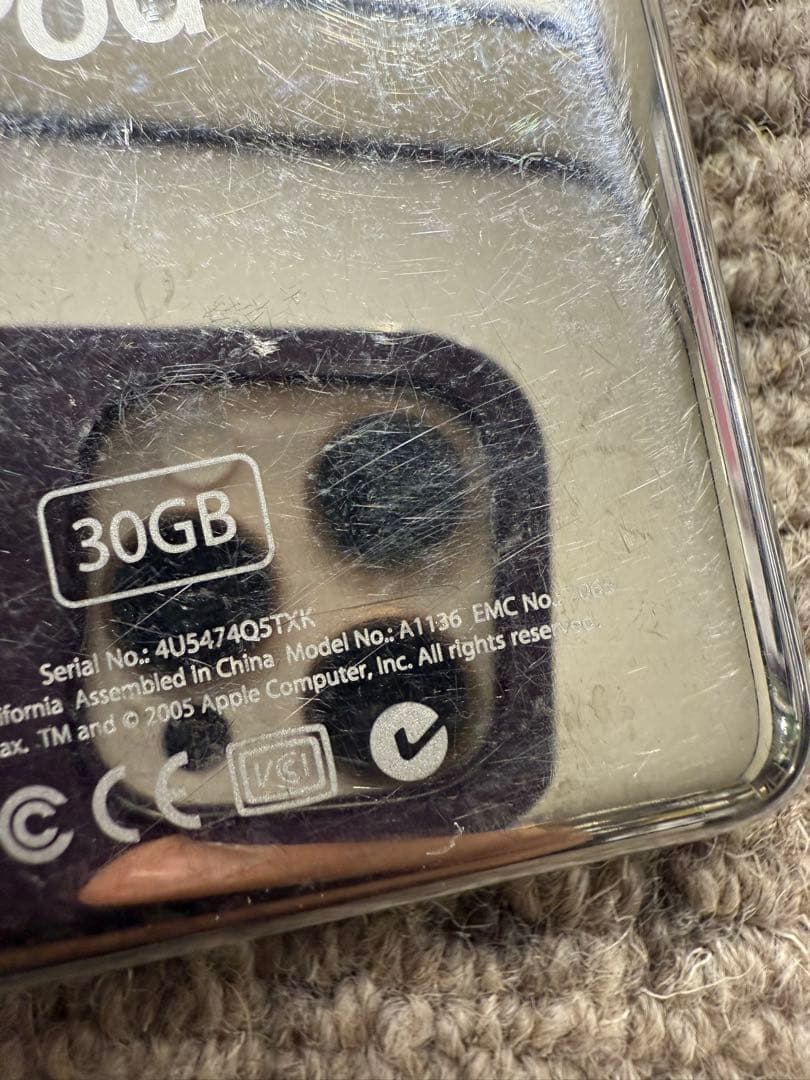 Apple iPod 30GB A1136 第5世代　3台　ジャンク