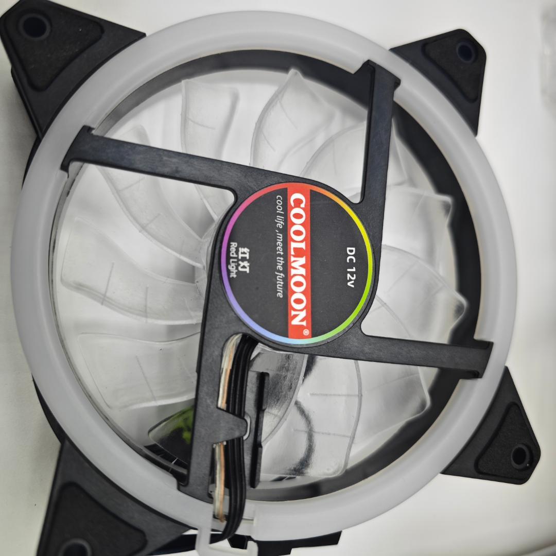 32個セット COOLMOON LEDファン リングライト 新品 長期保管品