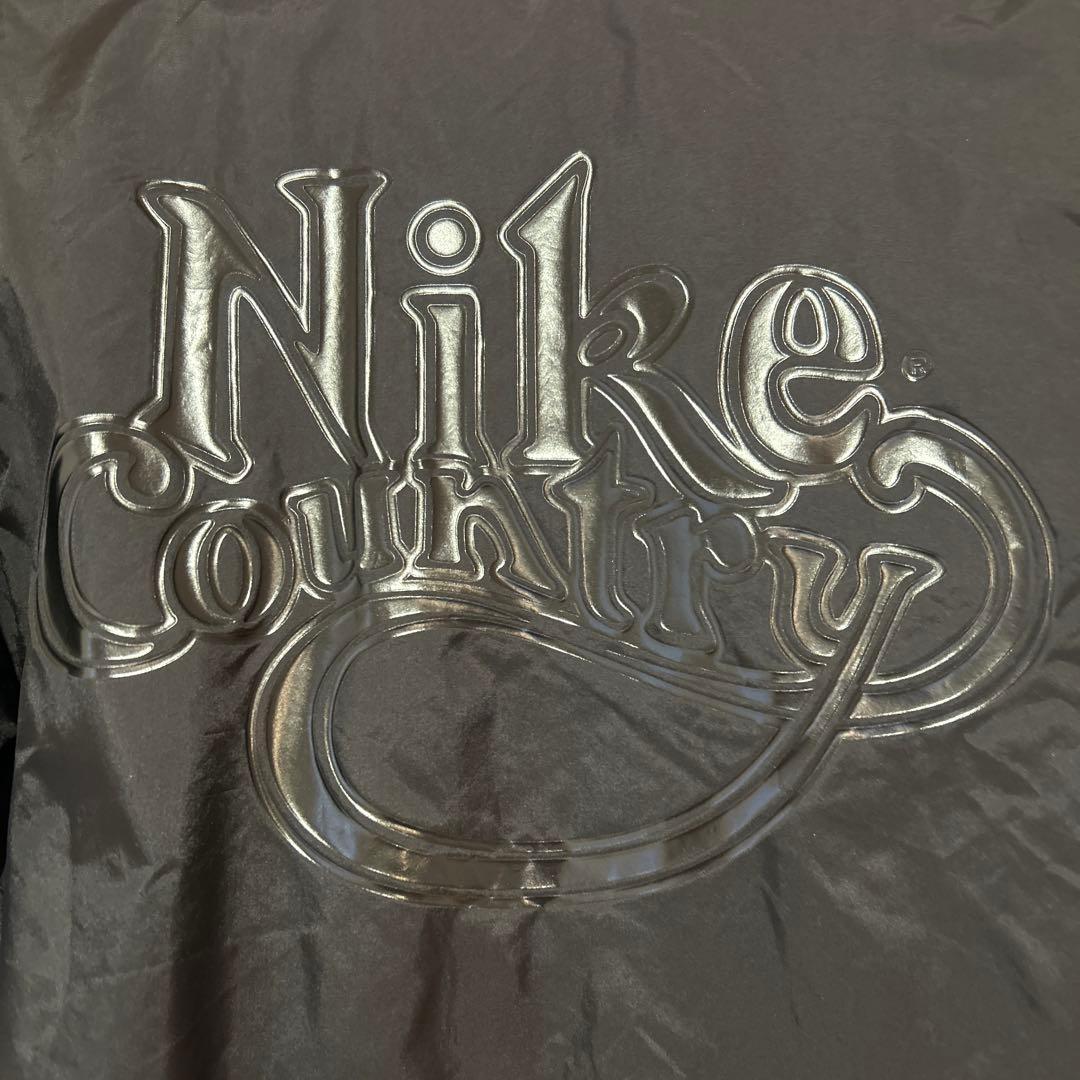 ブラックコムデギャルソン×ナイキ ナイロン コーチジャケット
