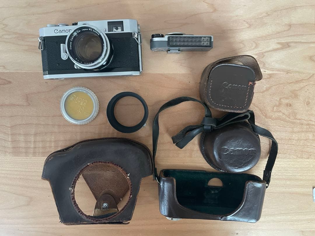 【美品】Canon P型　フィルムカメラ