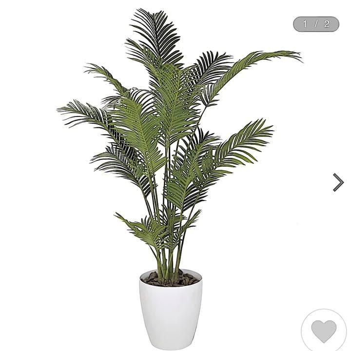 光触媒　人工観葉植物　ウォールグリーン フェイクグリーン　アレカヤシ180