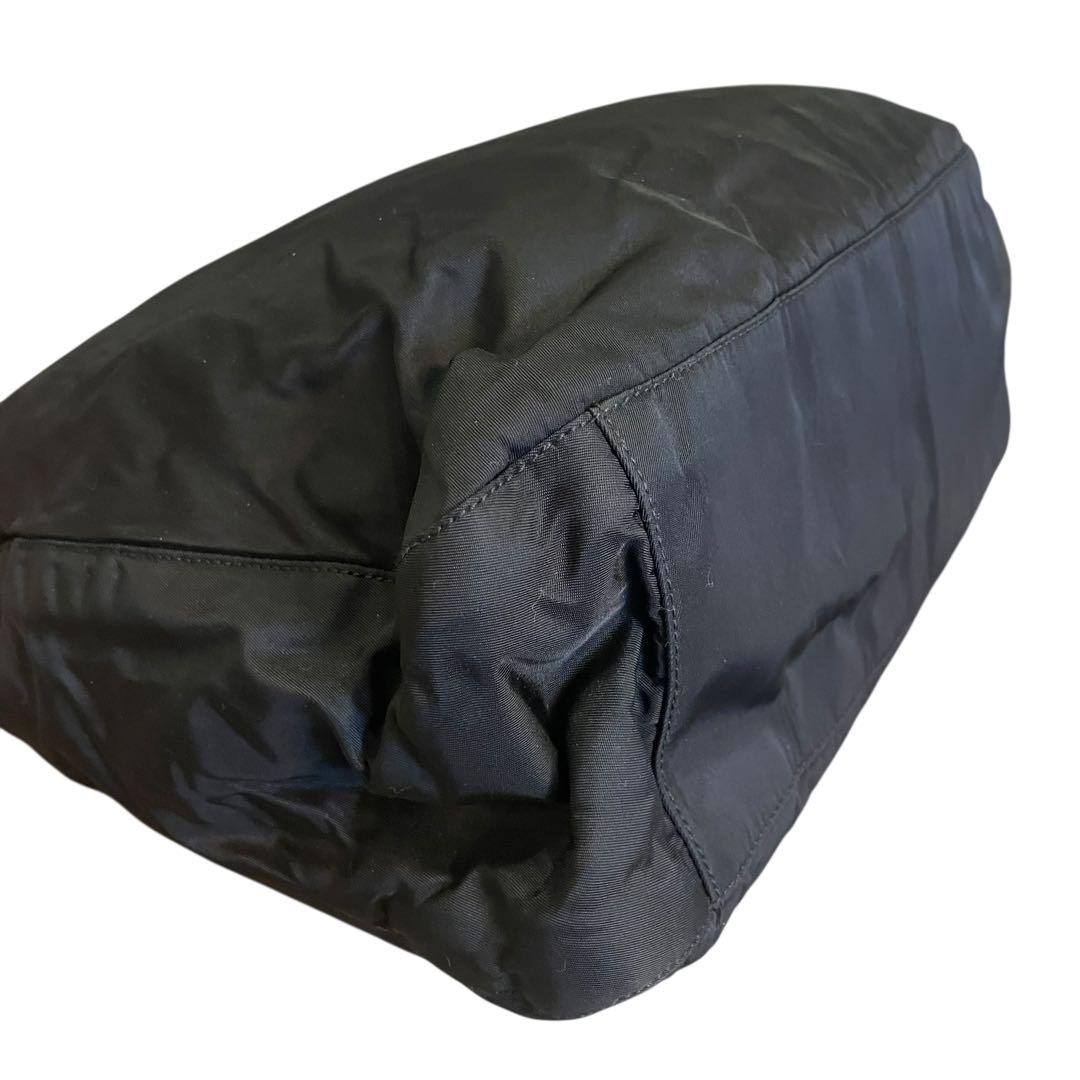 PRADA ナイロン ハンドバッグ クリアハンドル