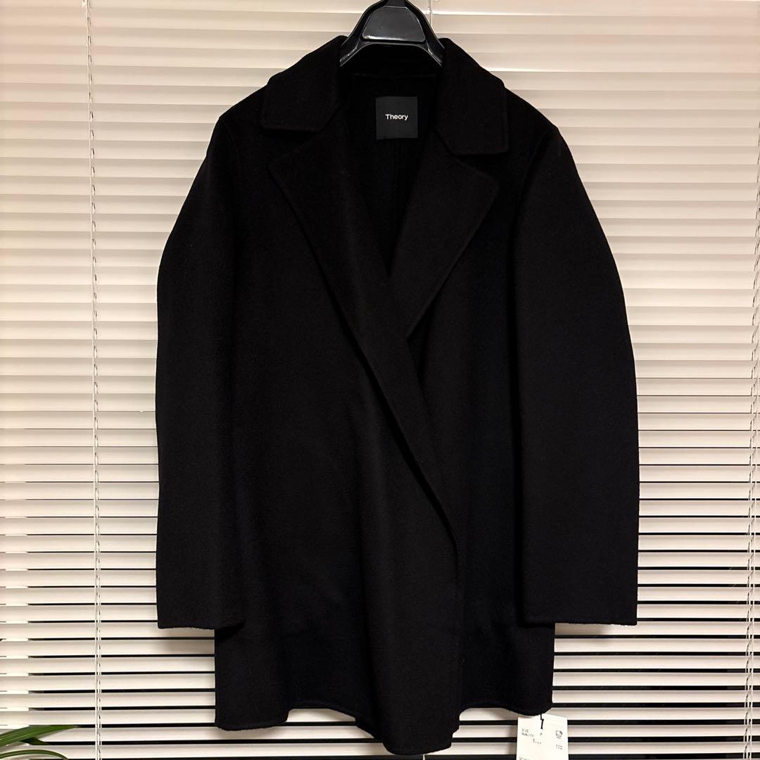Theory カシミヤ混ウールコート p size(JP:s size)