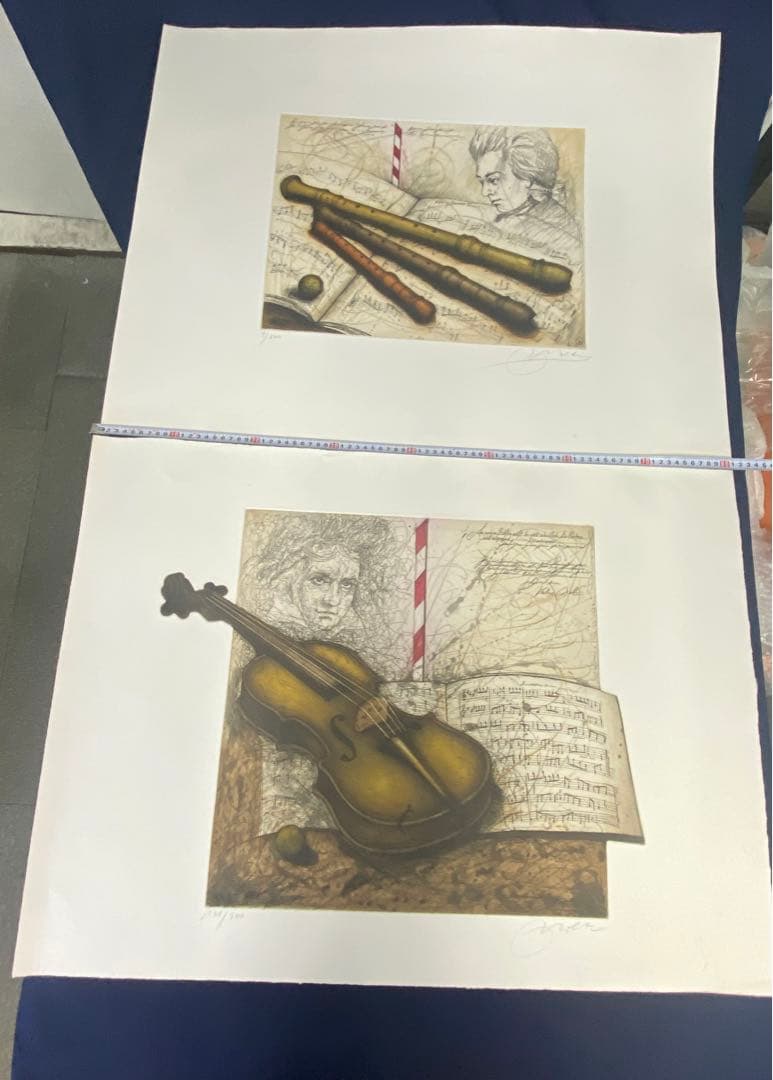 リトグラフ　8枚　まとめ売り