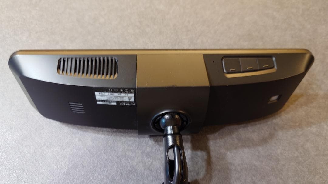 ＜中古美品＞PORMIDO PRD81C／爆光ミラー型ドライブレコーダー