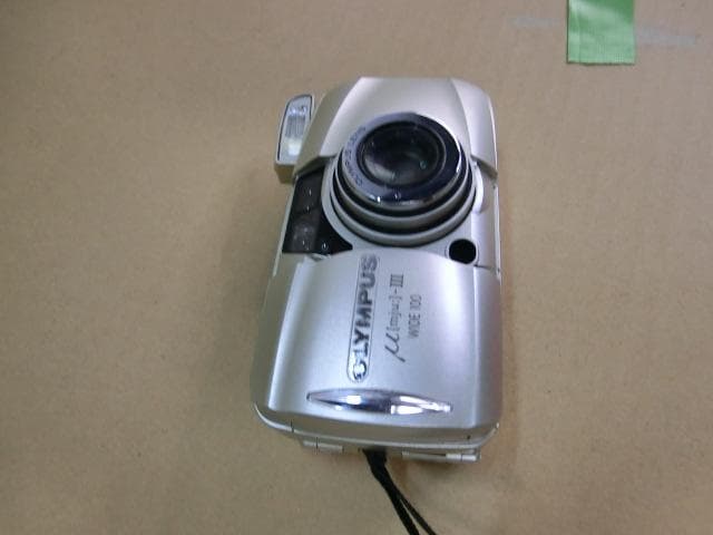 182：OLYMPUS　μ[mju]-III　フィルムカメラ　ジャンク
