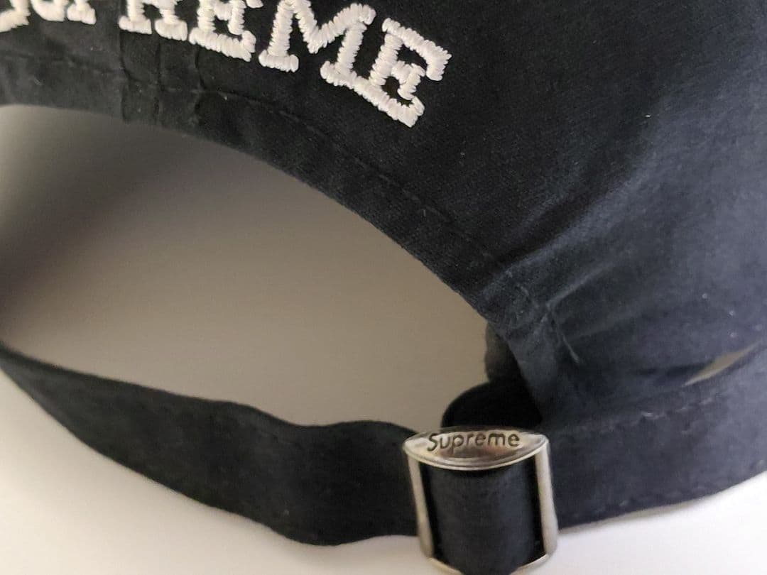 美品　Supreme　GORE-TEX　S Logo　6-Panel　ブラック